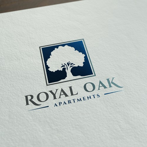 Logo Design for Royal Oak Apartments