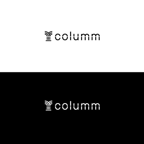 columm logo design