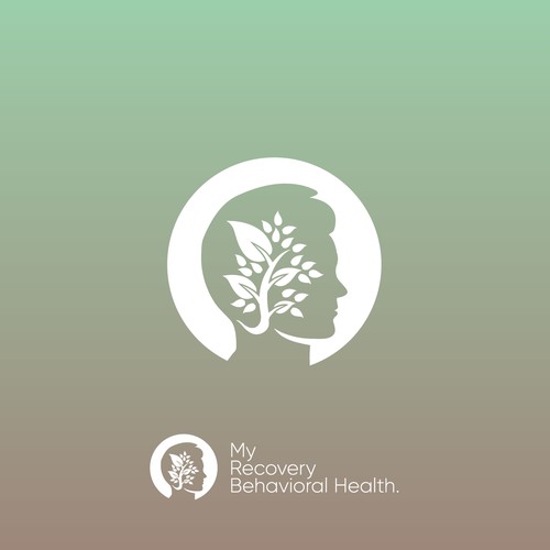 Clean Logo Design for My Recovery Behavioral Health