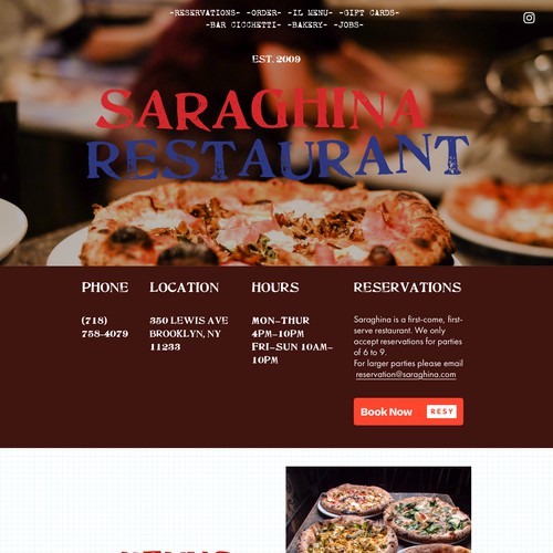 Saraghina Restaurant & Bakery