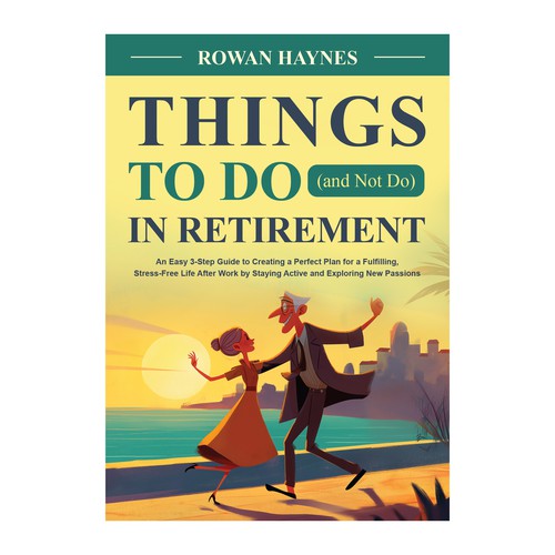 Eye catching book cover design