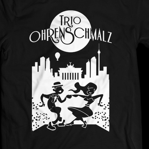 Funky 1920s Jazzy T-Shirt