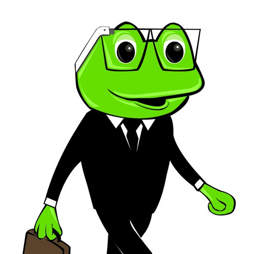 Businessman Frog