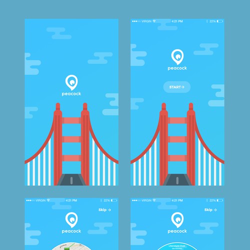 Design APP iOS Peacock