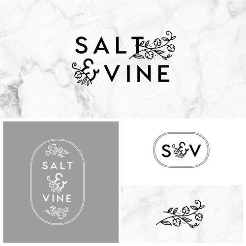 Salt & Vine Logo Concept