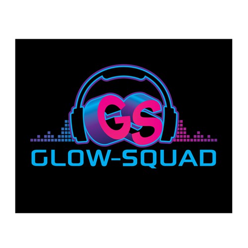 Logo Design for Glow-Squad DJ