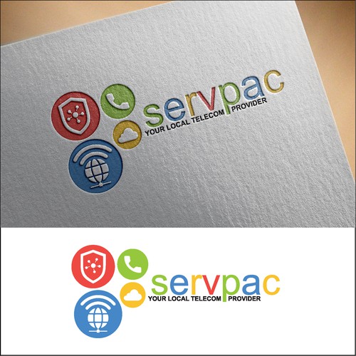 Logo Design Concept for servpac