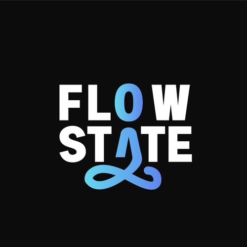 Logo design for flow state