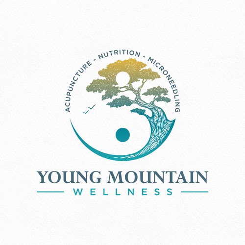 Yin Yang Tree Logo