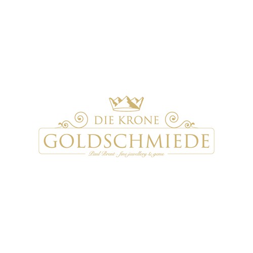 Elegant logo for a jewelry maker.