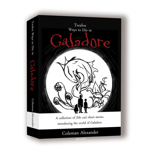 Book cover "Twelve Ways to Die in Galadore"
