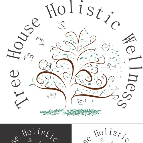Create the next logo for Tree House Holistic Wellness