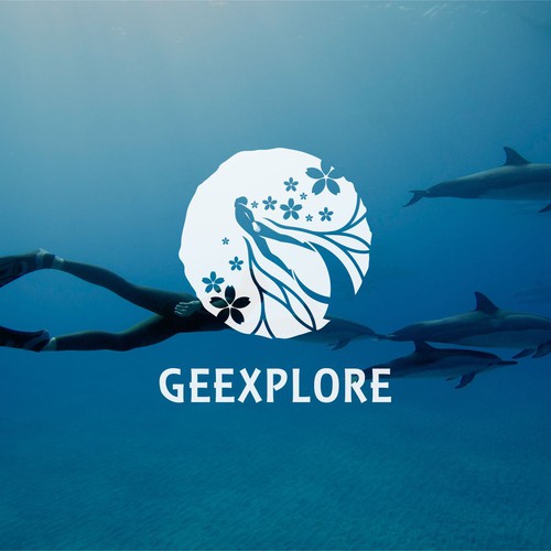 Logo Concept for a Freediver