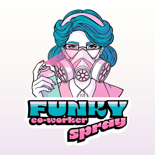 Spray logo concept