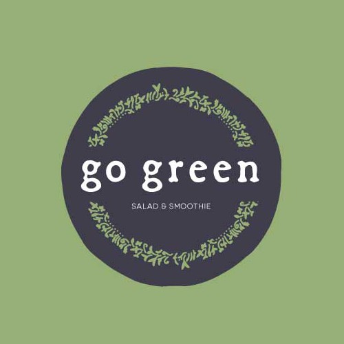 Fresh logo and name for salad and smoothiebar 