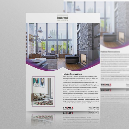 Interior Flyer Design