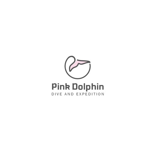 Logo design for Pink Dolphin