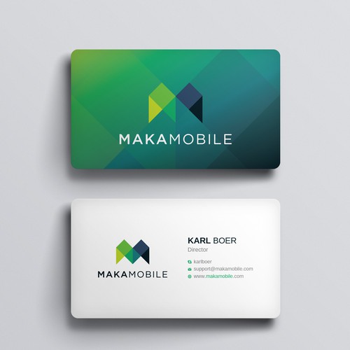 minimal Business card design