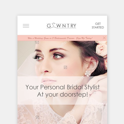 App Design Concept for GownTry