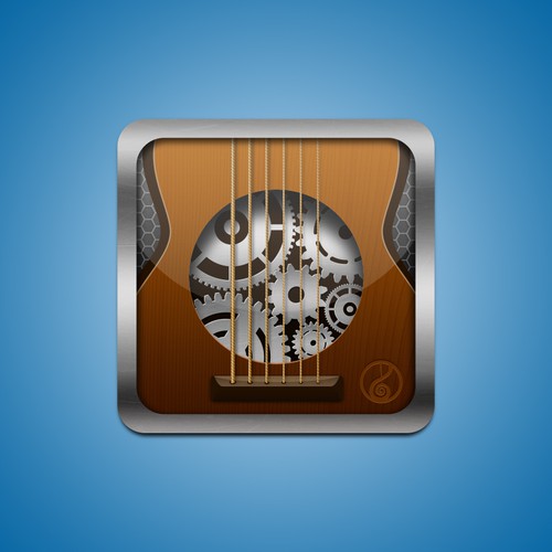 New app icon for GUITAR TUNER app (Android)