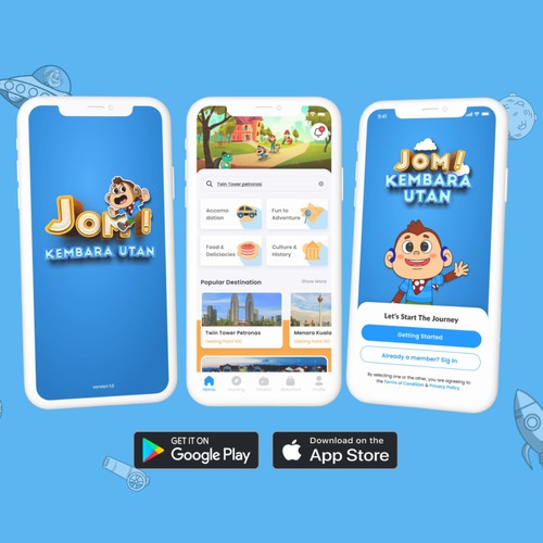 Mobile Travelling & Game Education - Jom Kemabara Uta