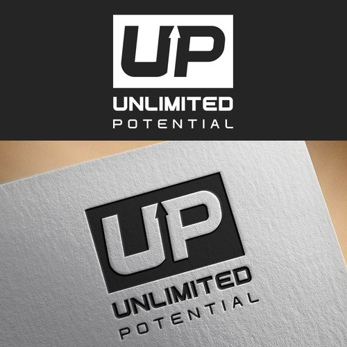 Bold logo for Unlimited Potential