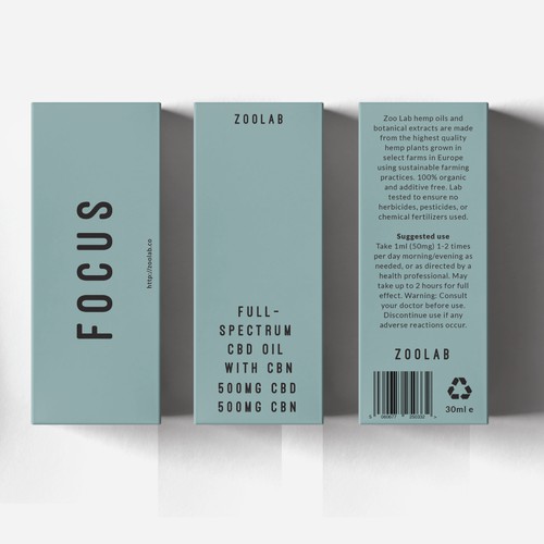 Packaging for innovative CBD brand