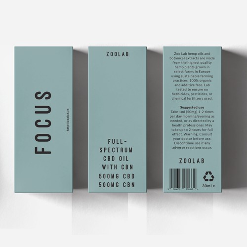 Packaging for innovative CBD brand