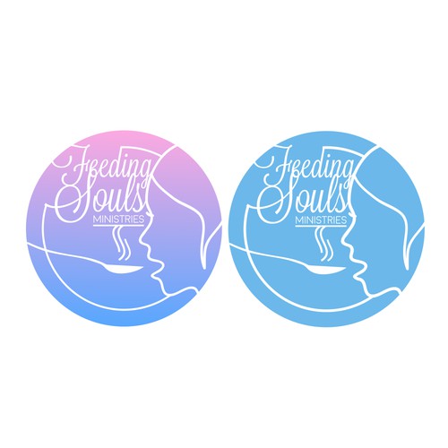 Concept logo for Feeding Souls ministries