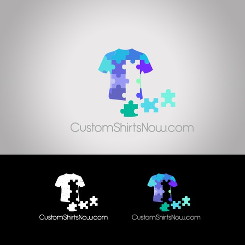 Create an awesome logo for custom t-shirt printer!