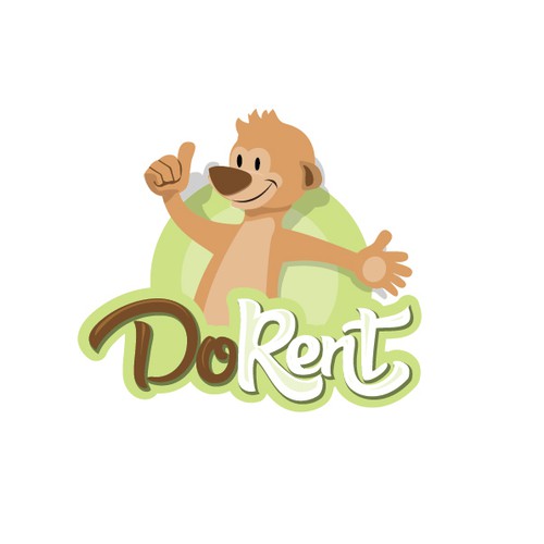 Create an illustration that encourages people to rent services