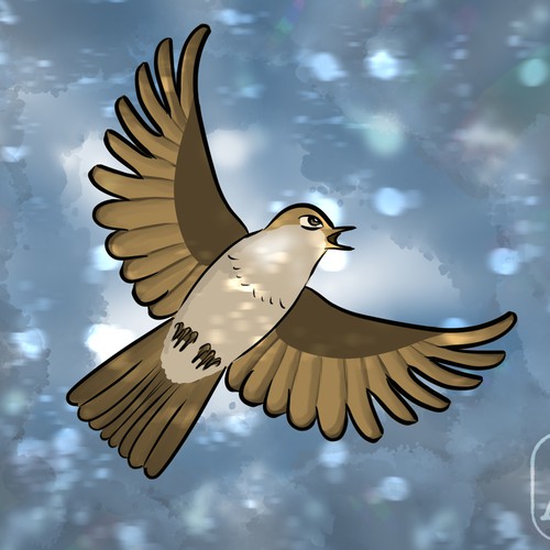 flying bird