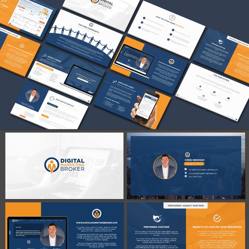 Powerpoint Redesign for Digital broker