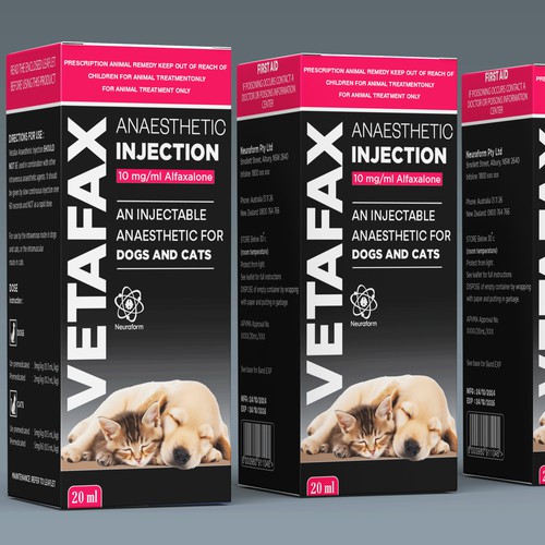 Vetafax Packaging Design option 02
