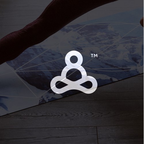 Fun Yoga Logo for Men