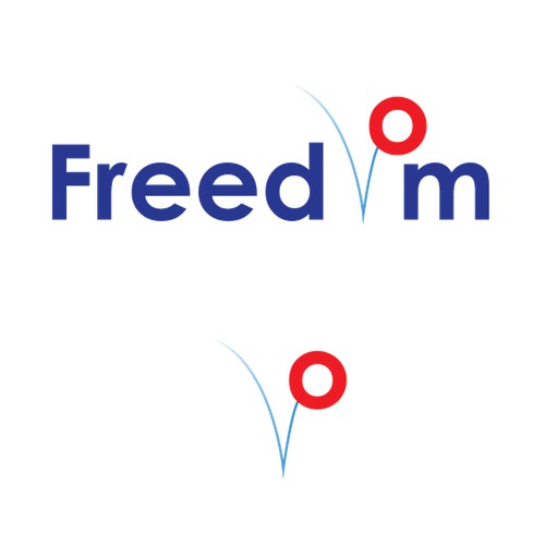 Logo for a financial company called freedom