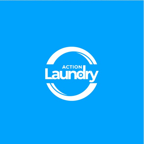 Badass laundry logo design