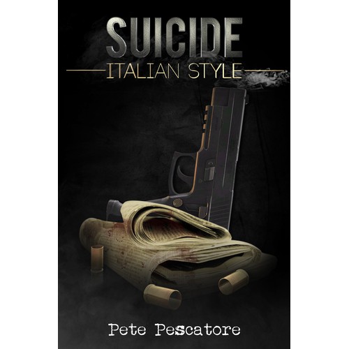 Create a compelling cover for a crime novel set in Milan, Italy