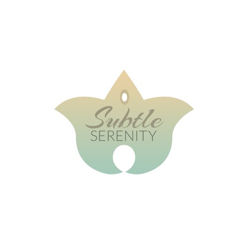 Organic and natural and spiritual logo concept