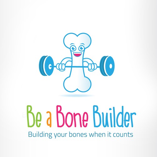 Create a fun design for bone health education program for K-teens