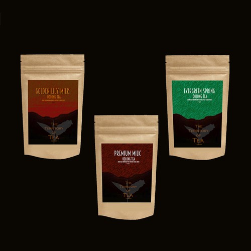 Product Label for Tea Packages (2 oz, 4 oz)