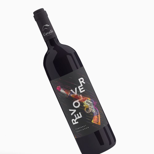 Wine label concept