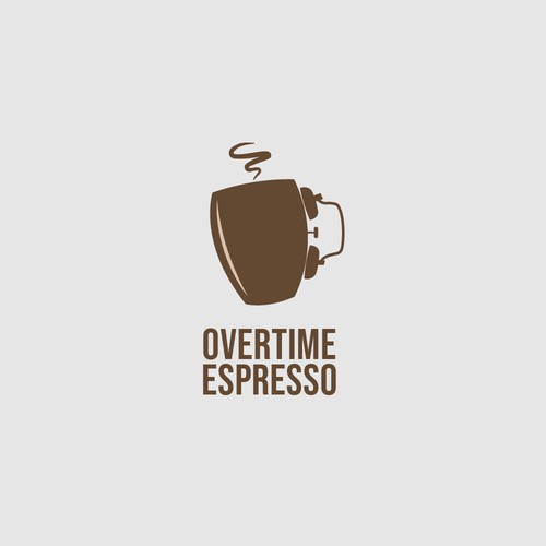 Overtime Espresso Logo Concept