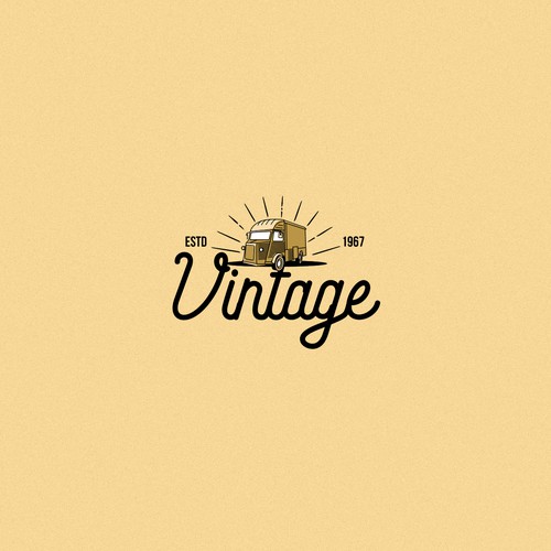Vintage logo for vintage