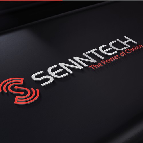 Senntech Logo Design