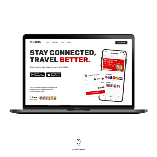 USIMS Website Design Concept