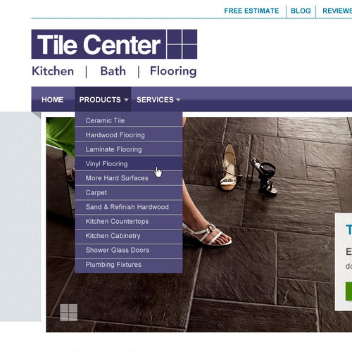 Tile Center Website
