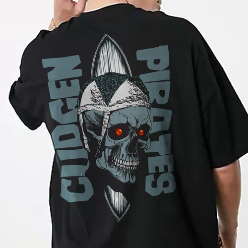 Cudgen Pirates – Competitive Team T-Shirt Design