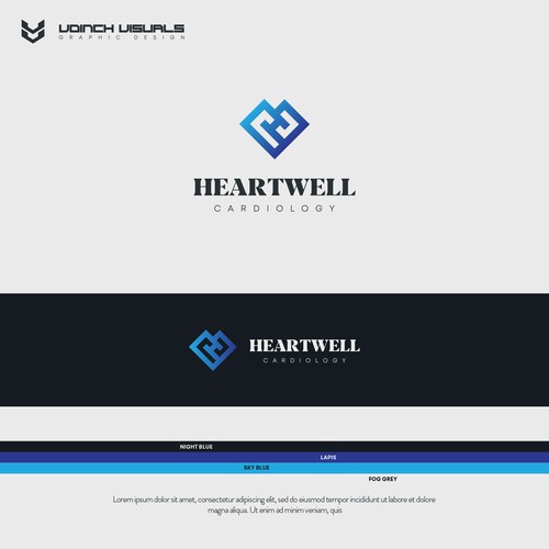 Logo concept for Heartwell