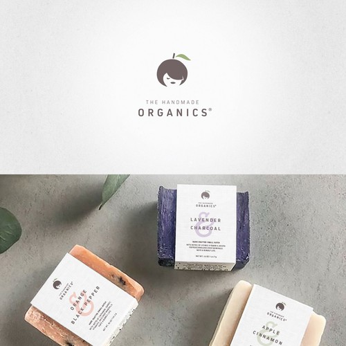 Logo for homemade and organic cosmetics